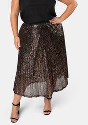 Sure Thing Sequin Skirt
