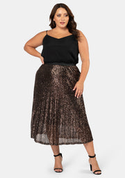 Sure Thing Sequin Skirt