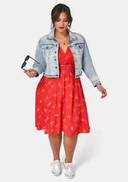 Young World Print Dress