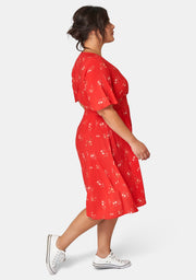 Young World Print Dress