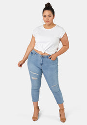 Bobbie Curve Crop Jeans