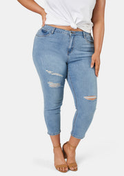 Bobbie Curve Crop Jeans