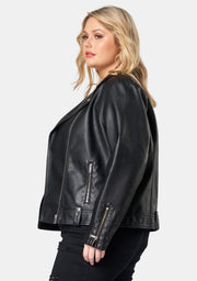 Shallow Dimes PU Jacket