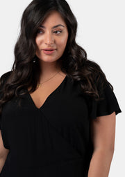 Irene Wrap Midi Dress