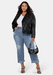 Jump Around Distressed Jean