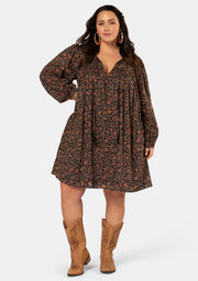 Lose Myself Mini Smock Dress