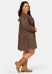 Lose Myself Mini Smock Dress