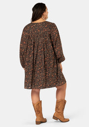 Lose Myself Mini Smock Dress