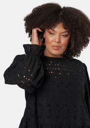 Billie Broderie Mini Dress