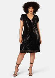 Over The Top Sequin Mini Dress