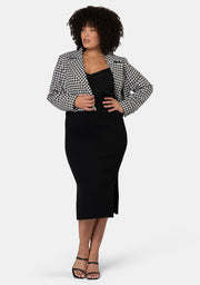 Lila Crop Tweed Jacket