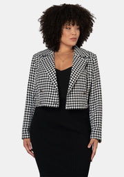 Lila Crop Tweed Jacket