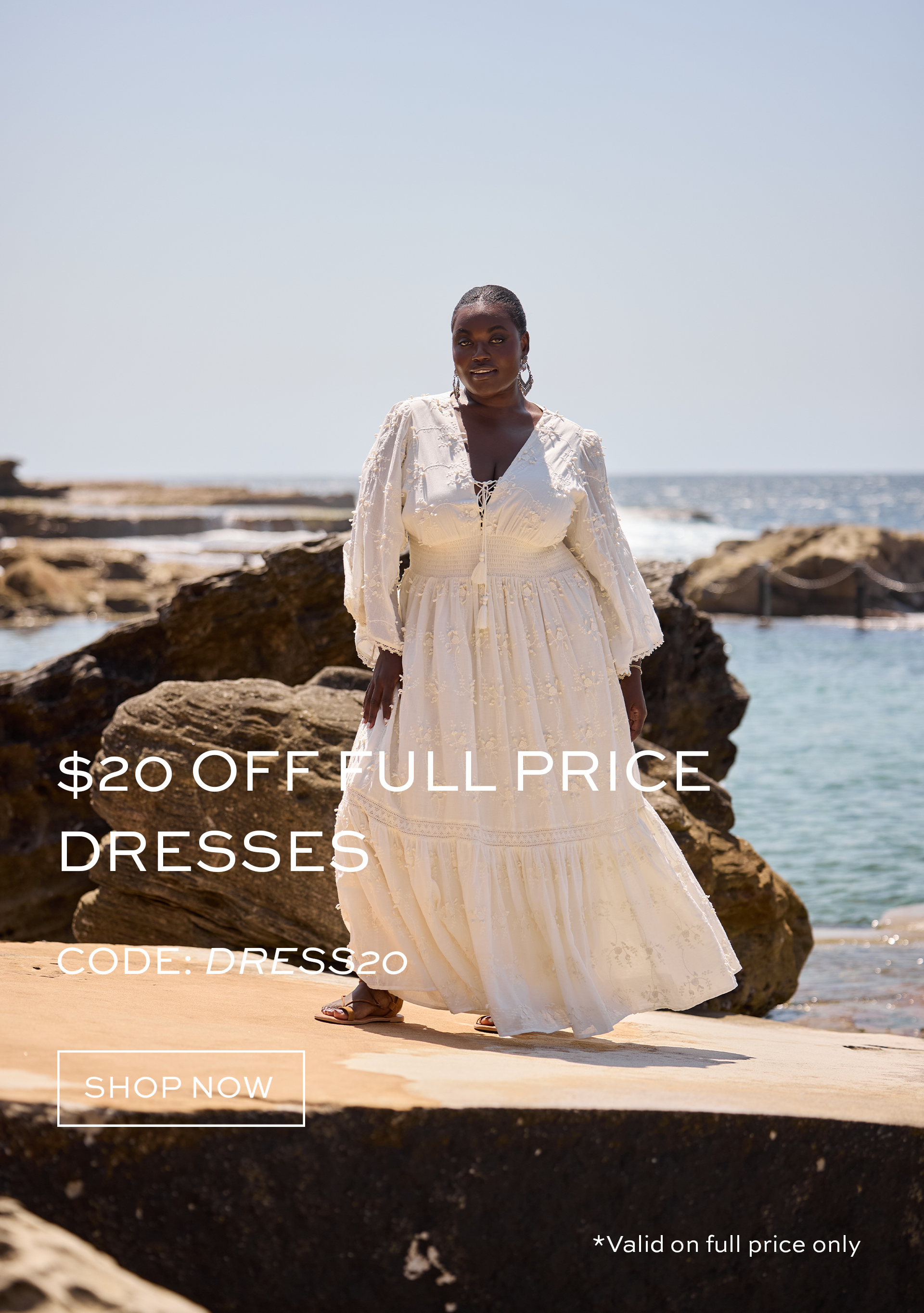 $20 OFF DRESSES