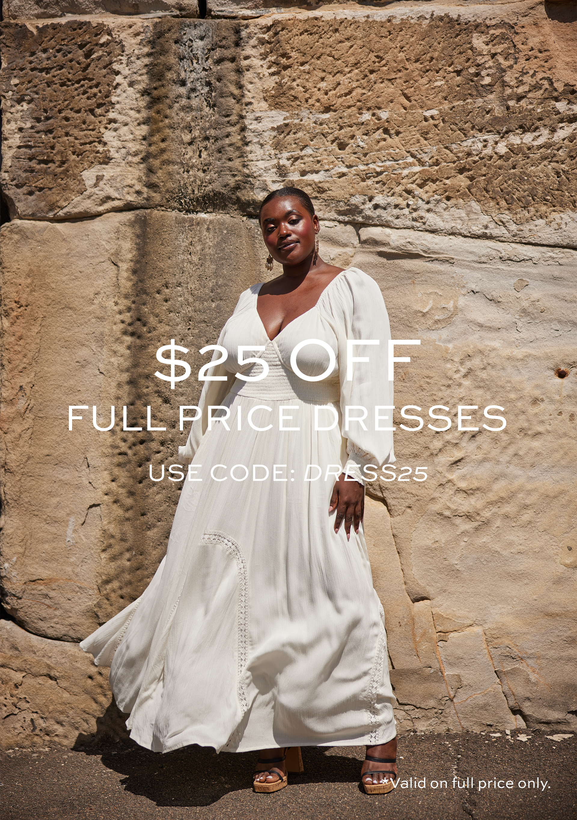 $25 OFF DRESSES