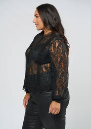 Burning Hearts Lace Top