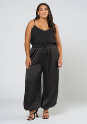 No Diggity Satin Jogger Pant