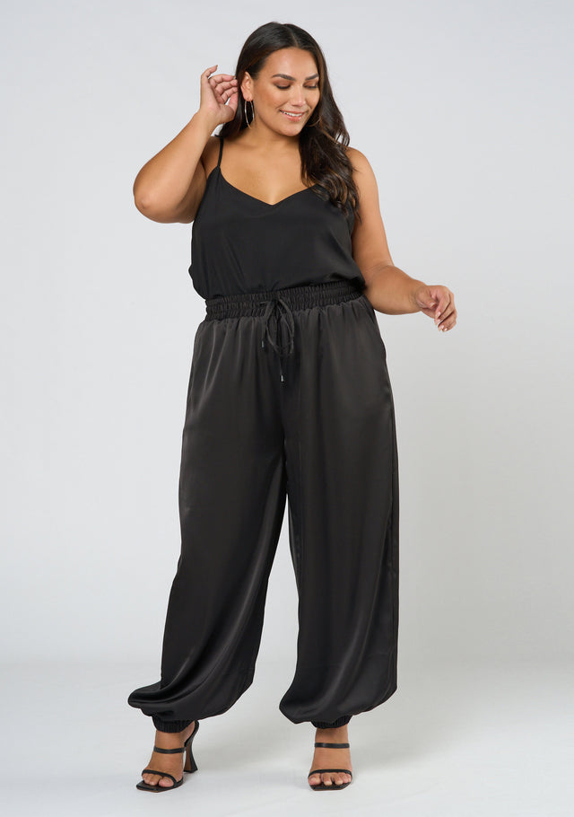 No Diggity Satin Jogger Pant