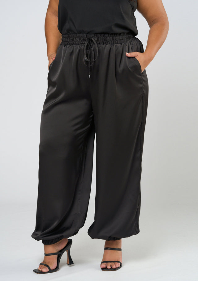 No Diggity Satin Jogger Pant