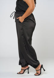 No Diggity Satin Jogger Pant