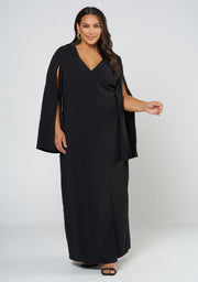 Main Character Maxi Cape Dress