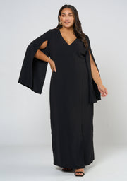 Main Character Maxi Cape Dress