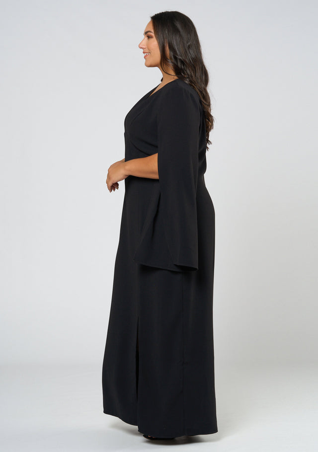 Main Character Maxi Cape Dress