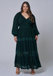 Sunset Shadows Maxi Dress