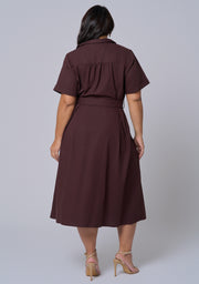 Orla Midi Linen Shirt Dress
