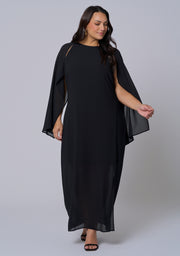 Eclipse Cape Maxi Dress