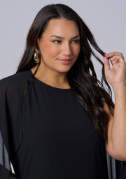 Eclipse Cape Maxi Dress