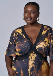 Electric Vibe Maxi Dress