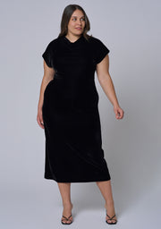 Mayday Velvet Midi Dress