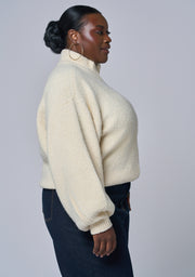 Lunaire Knit Bomber Jacket