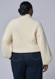 Lunaire Knit Bomber Jacket