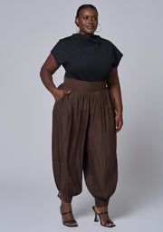 Worn Cargo Harem Pant