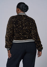 Sunday Girl Sequin Bomber