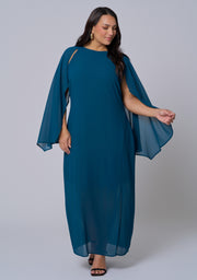 Eclipse Cape Maxi Dress