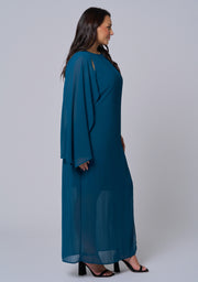 Eclipse Cape Maxi Dress