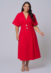Blair Linen Midi Dress