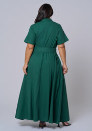 Gabrielle Linen Maxi Dress