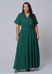 Gabrielle Linen Maxi Dress