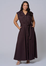 Cleo Midi Shirt Dress