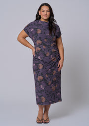 Wild Grace Midi Dress