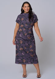 Wild Grace Midi Dress