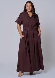 Gabrielle Linen Maxi Dress