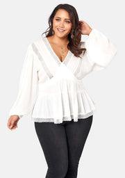 Astral Passenger Lace Blouse