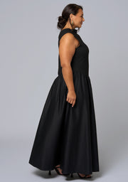 Steel Rose Maxi Dress