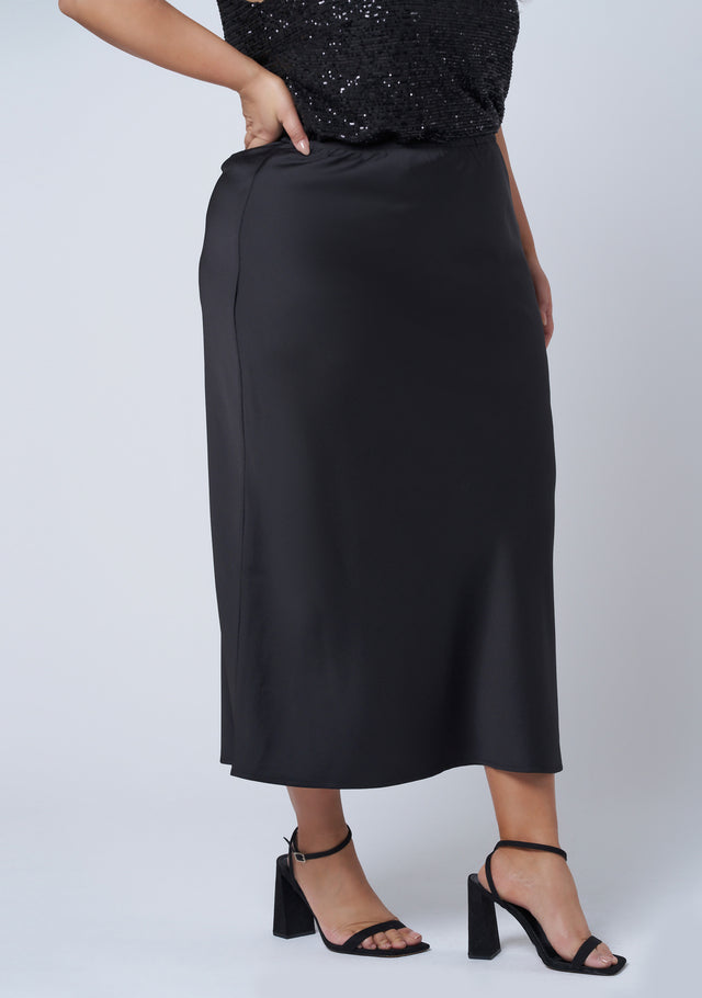 The Ivy Satin Skirt