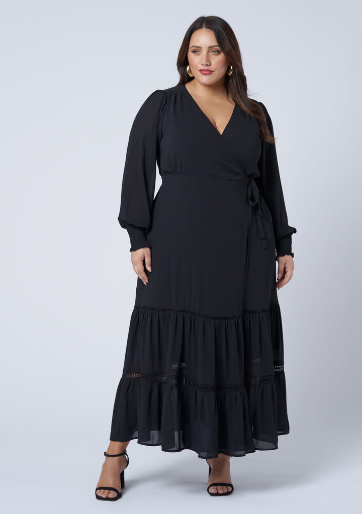 Buy Hanky Panky Wrap Dress by PINK DUSK online - Curve Project