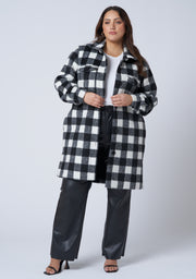 Zola Check Shacket